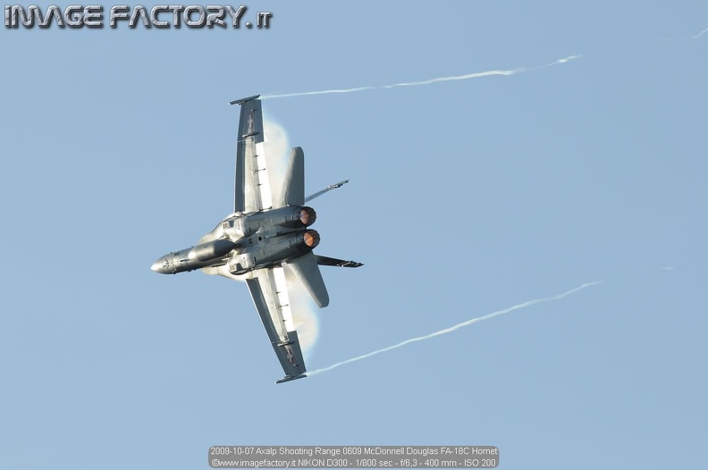 2009-10-07 Axalp Shooting Range 0609 McDonnell Douglas FA-18C Hornet.jpg